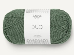 Włóczka Sandnes Garn DUO cotton merino leśny 8072
