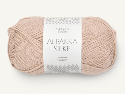 Włóczka Sandnes Garn Alpakka Silke beż 3821