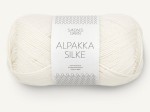 Włóczka Sandnes Garn Alpakka Silke biały 1002