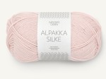 Włóczka Sandnes Garn Alpakka Silke różowy  pudrowy 3511