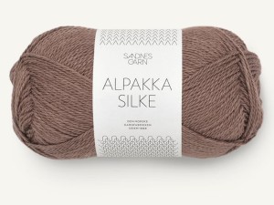 Włóczka Sandnes Garn Alpakka Silke brązowy żołądź 3161