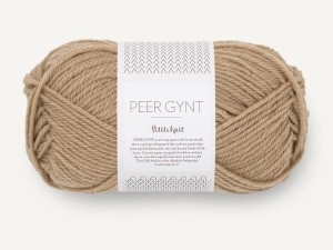 Włóczka Sandnes Garn Peer Gynt by PetiteKnit camel 2542