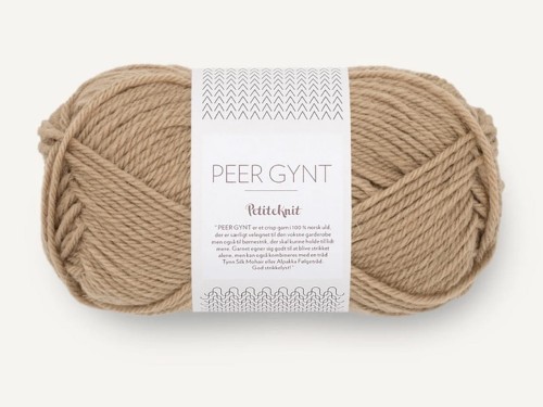 Włóczka Sandnes Garn Peer Gynt by PetiteKnit camel 2542