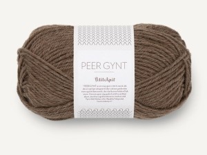 Włóczka Sandnes Garn Peer Gynt by PetiteKnit gałka muszkatołowa 3070