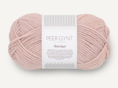 Włóczka Sandnes Garn Peer Gynt by PetiteKnit ballet shoes 3521