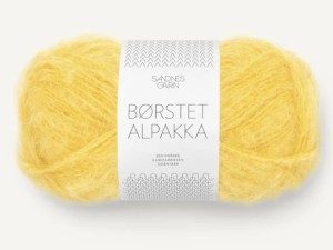 Włóczka Sandnes Garn Borstet Alpakka słoneczny żółty 2016