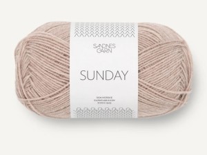 Włóczka Sandnes Garn Sunday beżowy melanż 2650