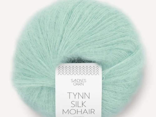 Włóczka Sandnes Garn Tynn Silk Mohair mięta 7720