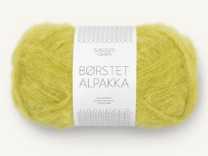 Włóczka Sandnes Garn Borstet Alpakka słoneczna limonka 9825