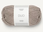 Włóczka Sandnes Garn DUO cotton merino beżowy melanż 2650