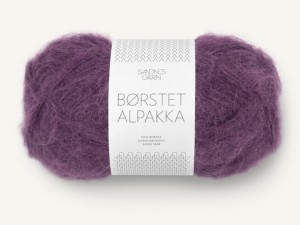 Włóczka Sandnes Garn Borstet Alpakka jeżyna 4672