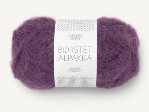Włóczka Sandnes Garn Borstet Alpakka jeżyna 4672