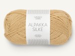 Włóczka Sandnes Garn Alpakka Silke słomkowy żółty 2113