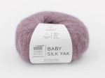 Włóczka Gabo Wool Baby Silk Yak brudny róż 9716