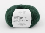 Włóczka Gabo Wool Baby Silk Yak leśna zieleń 9172