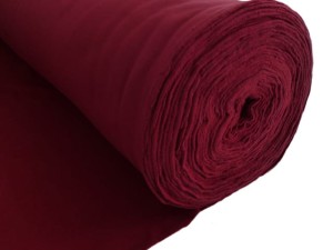 Dresówka drapana 280g bordowa