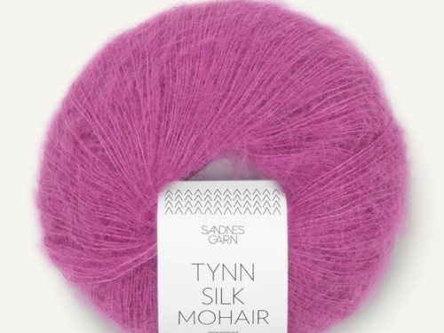 Włóczka Sandnes Garn Tynn Silk Mohair magenta 4628