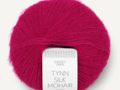 Włóczka Sandnes Garn Tynn Silk Mohair jazzy pink 4600