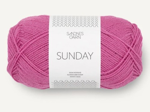 Włóczka Sandnes Garn Sunday magenta 4628