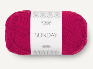 Włóczka Sandnes Garn Sunday jazzy pink 4600