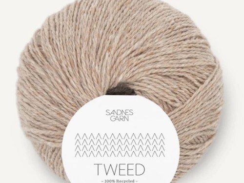 Włóczka Sandnes Garn  tweed recycled beż 2585