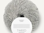 Włóczka Sandnes Garn tweed recycled jasny szary 1085