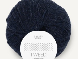 Włóczka Sandnes Garn tweed recycled granat 5585