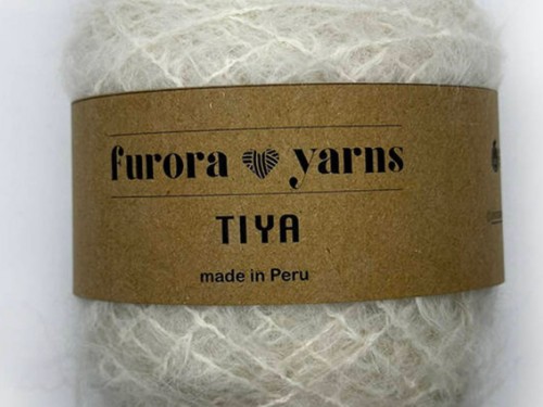 Włóczka Furora Yarns wełna merino z alpaką suri TIYA natural