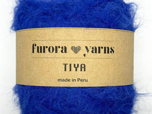 Włóczka Furora Yarns wełna merino z alpaką suri TIYA kobalt