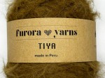 Włóczka Furora Yarns wełna merino z alpaką suri TIYA brąz