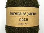 Włóczka Furora Yarns alpaka bucle oliwka 
