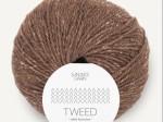 Włóczka Sandnes Garn tweed recycled  brązowy 3185