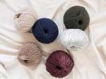 Włóczka Sandnes Garn tweed recycled  brązowy 3185