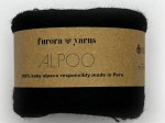 Włóczka Furora Yarns wełnaa 100% baby alpaka czarny