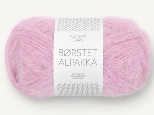 Włóczka Sandnes Garn Borstet Alpakka pink lilac 4813