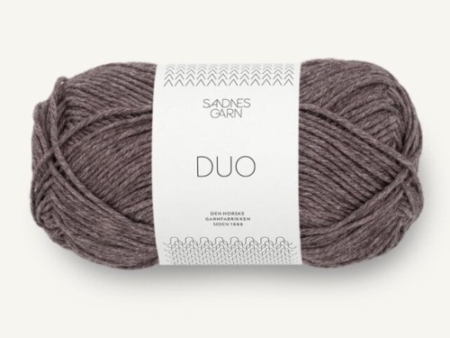 Włóczka Sandnes Garn DUO cotton merino espresso 3871