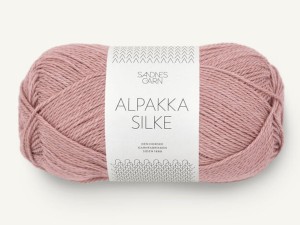 Włóczka Sandnes Garn Alpakka Silke stara róża 4331