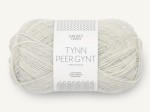 Włóczka Sandnes Garn Tynn Peer Gynt jasny szary melanż 1021