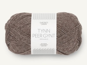 Włóczka Sandnes Garn Tynn Peer Gynt brązowy melanż 2652