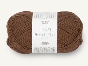 Włóczka Sandnes Garn Tynn Peer Gynt czekoladowy 3073