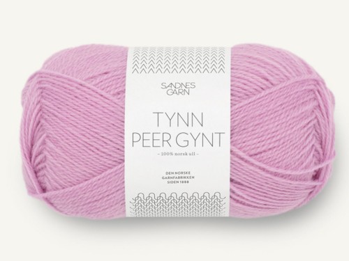 Włóczka Sandnes Garn Tynn Peer Gynt różowa peonia 4623