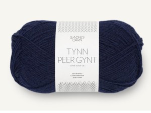 Włóczka Sandnes Garn Tynn Peer Gynt granat 5575