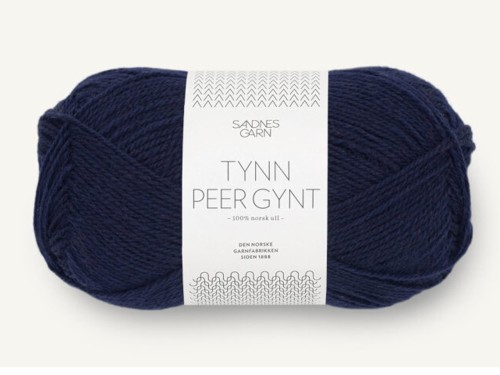 Włóczka Sandnes Garn Tynn Peer Gynt granat 5575