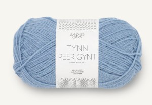 Włóczka Sandnes Garn Tynn Peer Gynt niebieska hortensja 6032