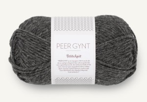 Włóczka Sandnes Garn Peer Gynt by Petite Knit charcoal melange 1065