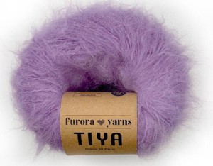 Włóczka Furora Yarns wełna merino z alpaką suri TIYA lawenda