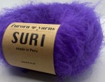 Włóczka Furora Yarns wełna SURI alpaka fioletowy