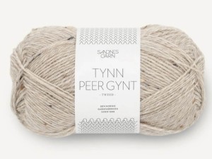 Włóczka Sandnes Garn Tynn Peer Gynt beżowy tweed 2655