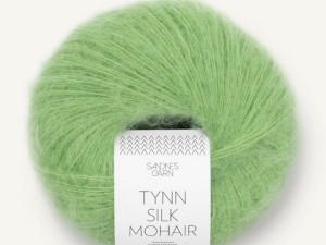 Włóczka Sandnes Garn Tynn Silk Mohair wiosenny zielony 8733