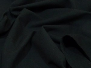 Dresówka z elastanem 250g czarna dzianina dresowa pętelka bawełna